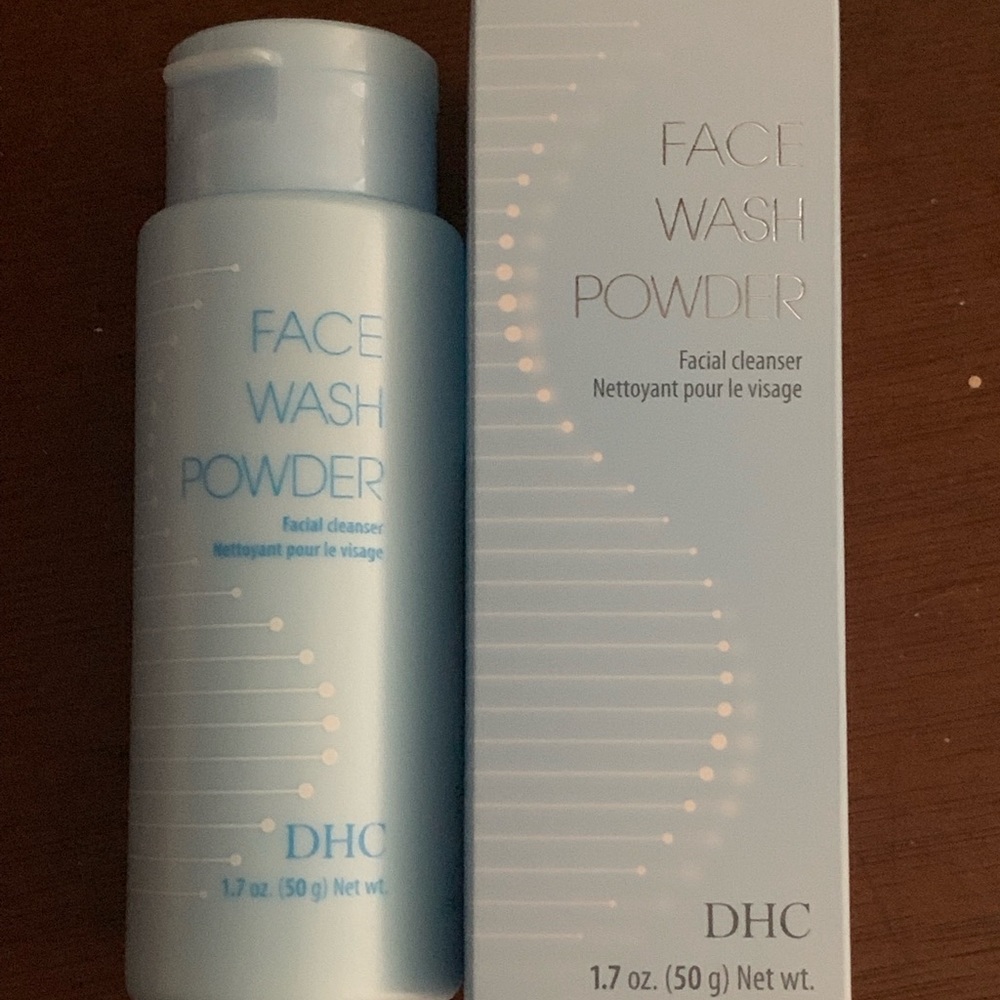 DHC face powder wash